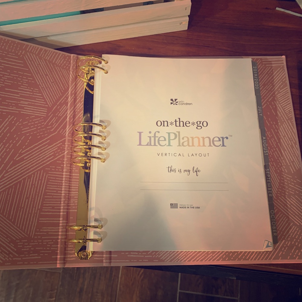 Erin Condren Life Planner Binder